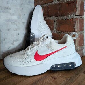 NWT Nike Air Max Verona Summit Shoes White with Red Swoosh Sz. 7